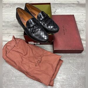 Mezlan Black Loafers for Men